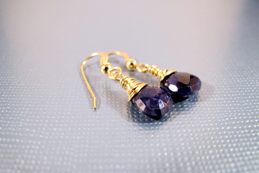 Sapphire Deluxe Gemstone Drop Earrings