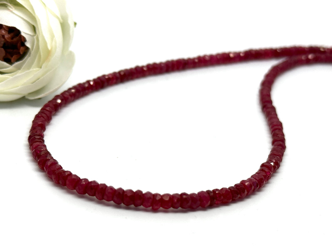 Deluxe Gemstone Necklace- in Sapphire, Ruby & Emerald